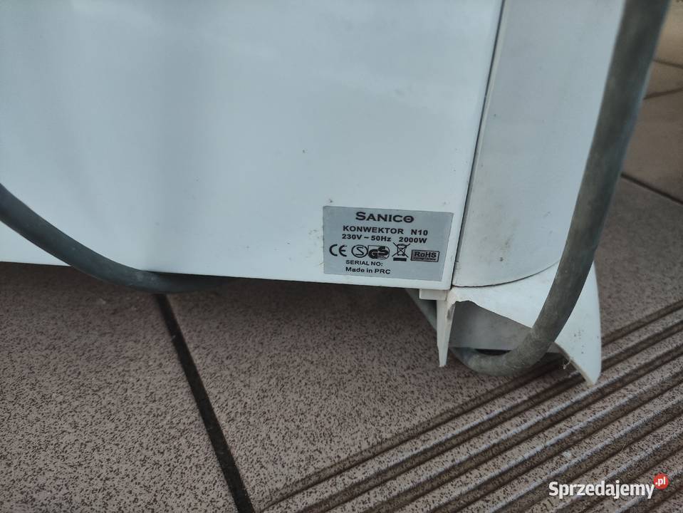 Grzejnik elektryczny Konwektor 2 kW lubuskie Gorzów Wielkopolski sprzedam