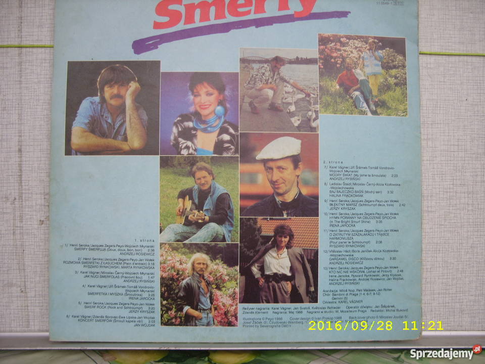 Bajka LP SMERFY SUPRAPHON Wołów