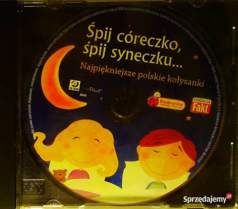 Płyta CD Śpij córeczko spij syneczku z polskimi Kraków