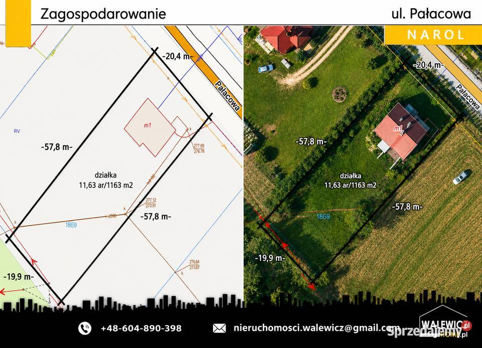 Sprzedam dom 15358 m z działką 1163 ar NAROL Narol-Wieś sprzedam