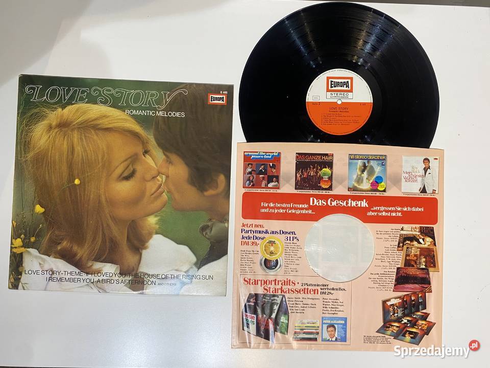 Love Story Romantic Melodies 1971 płyta winylowa Wrocław