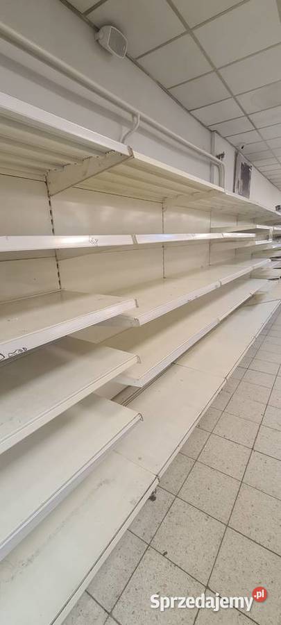 Regały Sklepowe Używane Gondole i Przyścienne z Stąporków sprzedam