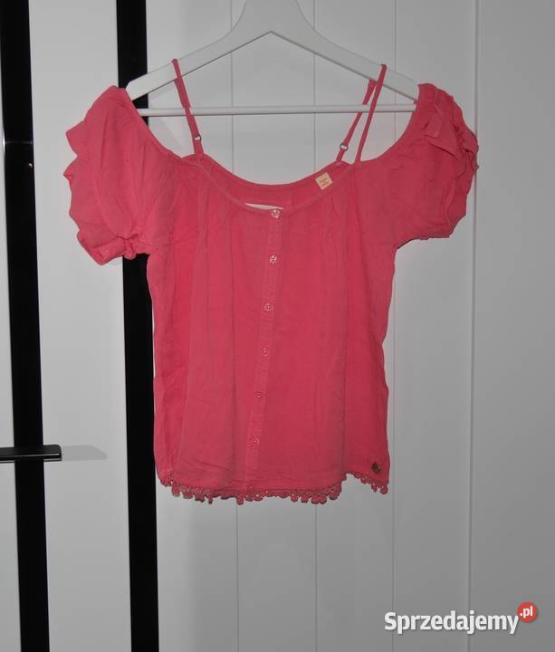 Superdry śliczna bluzeczka hafty 36 S bez rękawa Wrocław