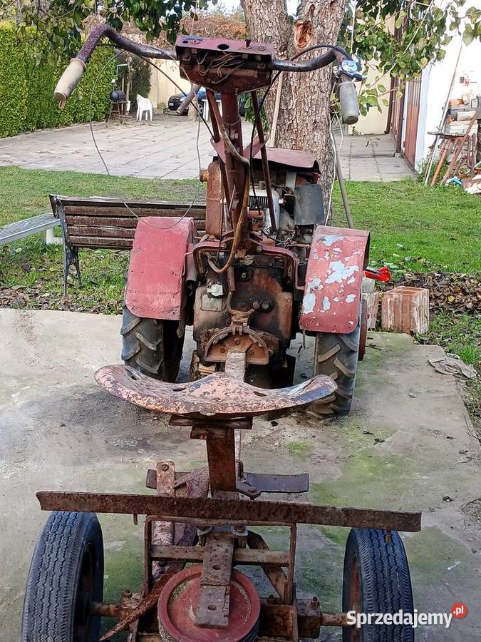 Dzik 21 traktorek ciagnik jednoosiowy osprzęt łódzkie