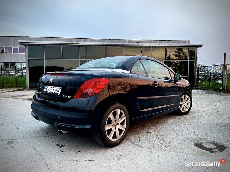 Peugeot 207cc 16 benzyna 127 nieuszkodzony świętokrzyskie Kazimierza Wielka sprzedam
