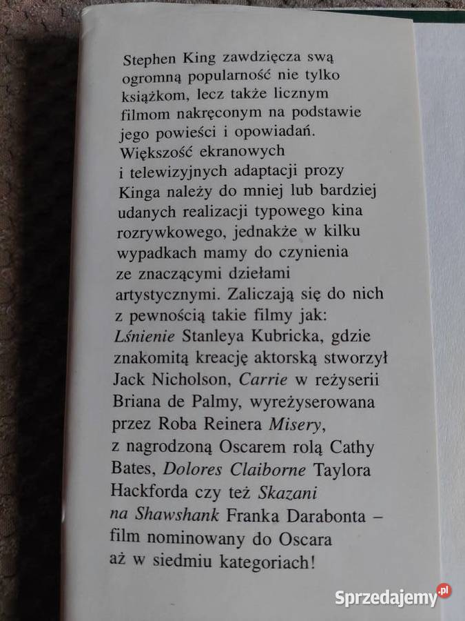 komplet dwóch tomów Sklepik z marzeniami Stephen Kraków sprzedam