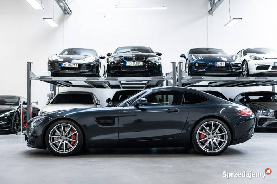 Mercedes AMG GT S Przebieg 19 000 Track Package kurtyny powietrzne Węgrzce sprzedam