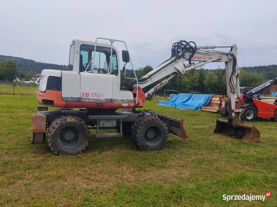 koparka kołowa takeuchi 175w Koparki Sucha Beskidzka