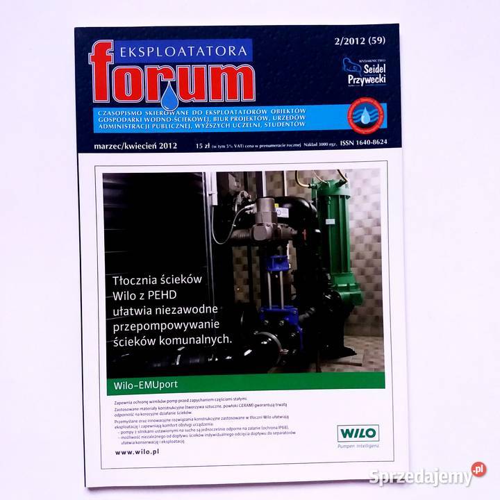 Forum Eksploatatora 22012 59 listopadgrudzień miękka Łódź