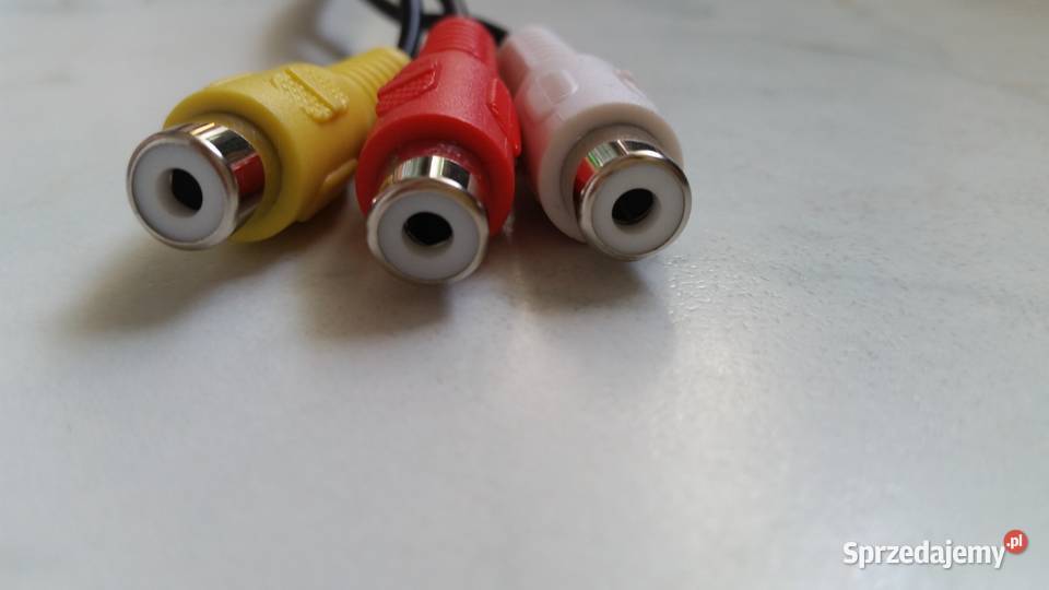 Adapter Mini Jack 35 mm gniazda 3 x RCA CINCH Puławy