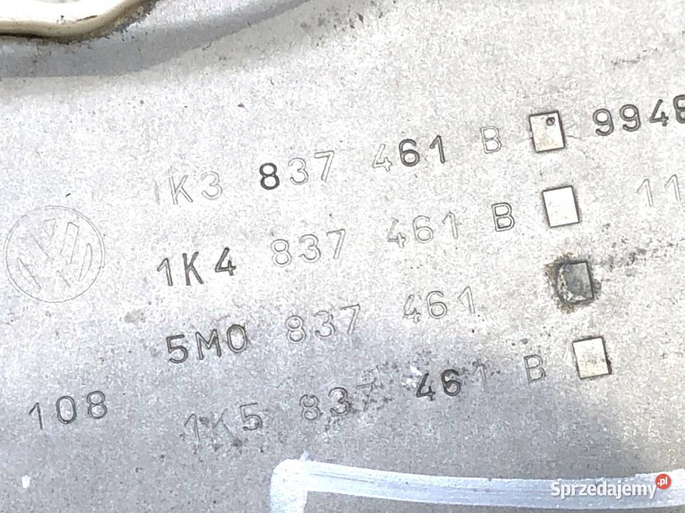 PODNOŚNIK SZYBY LEWY PRZÓD VW GOLF V 1K3837401S osobowe podkarpackie sprzedam