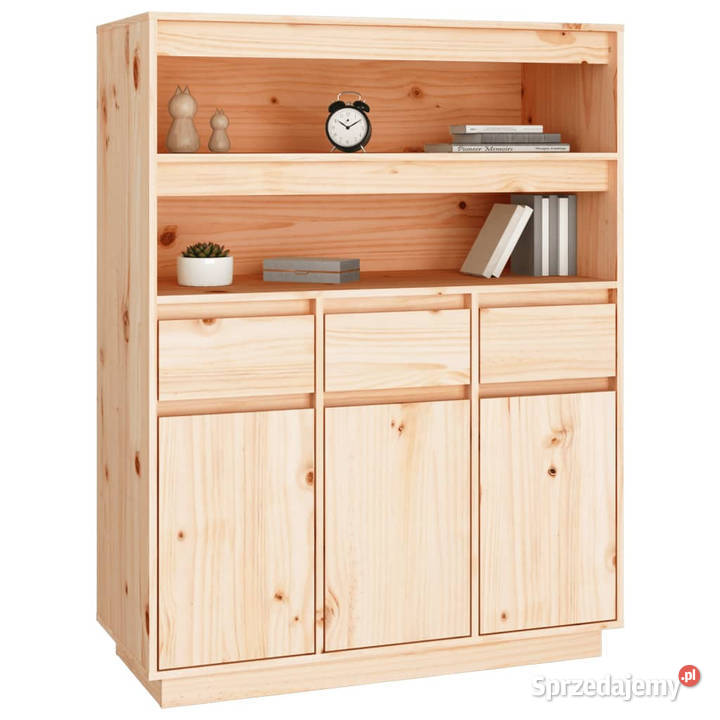 Szafka 89x40x1165 lite drewno sosnowe WM818215 Warszawa
