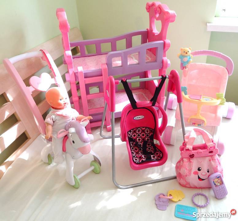 Interaktywna lalka wózek pchacz konik torebeczka Edukacyjne kujawsko-pomorskie Bydgoszcz