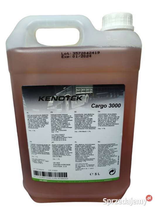 Aktywna Piana Kenotek Cargo 30003600 i inne Odolanów sprzedam