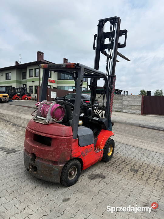 wózek widłowy TOYOTA 7FGF18 LPG przesuw 1800 łódzkie Działoszyn sprzedam