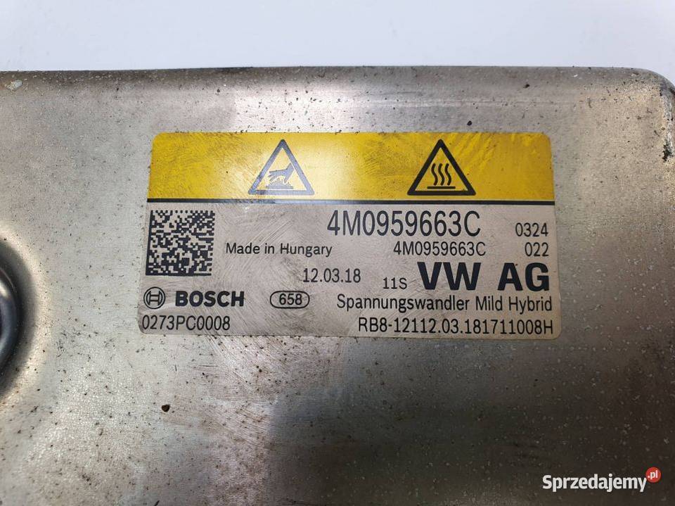 MODUŁ AUDI A8 D5 4N 4M0959663C Lipno