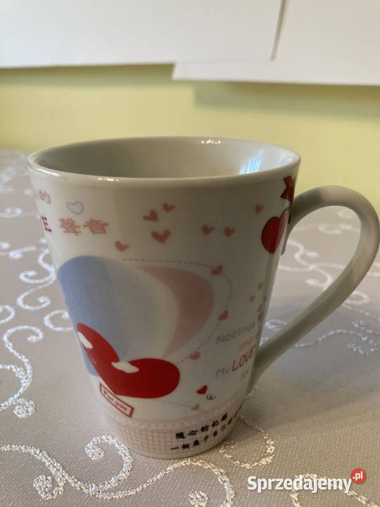 Kubek do Użytku Wygodny Szczęścia LOVE Czerwionka-Leszczyny