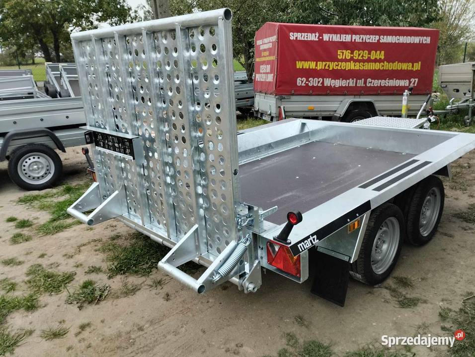 BAU3 2602 S 2700 przyczepa do przewozu koparki