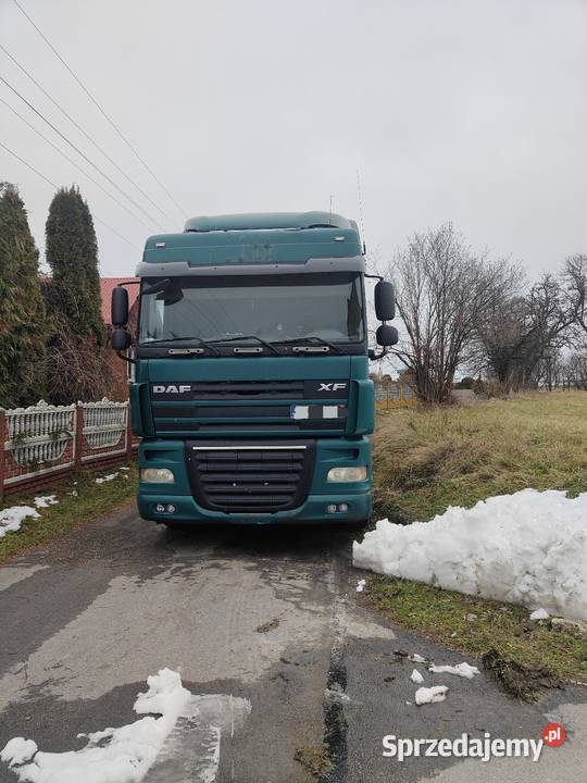 DAF XF105460 Naczepa Firanka Samochody ciężarowe podkarpackie Narol
