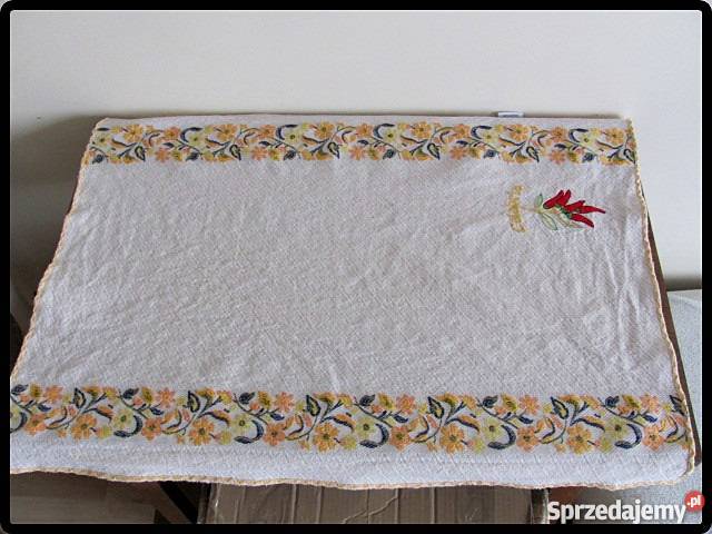 Bawełniany obrus obrusik 70 x 50 Płock