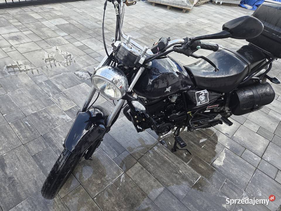 Motocyk Romet Soft Chopper 2 2018r kufry lubelskie Zamość
