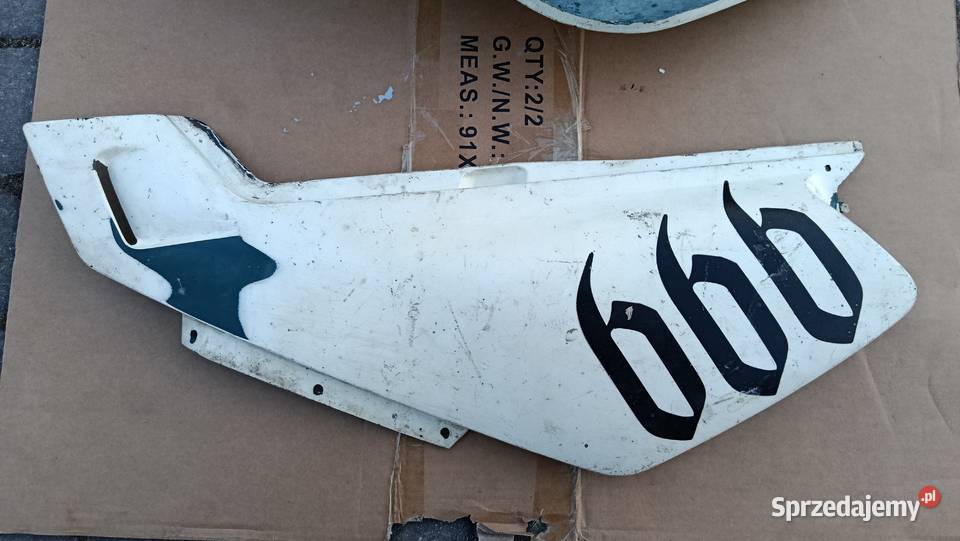 Yamaha XT600 XT 600 E 4PT Plastiki boczki tylne Zamość