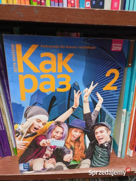 Kak raz 2 używane podręczniki szkolne księgarnia języki obce Podręczniki sprzedam