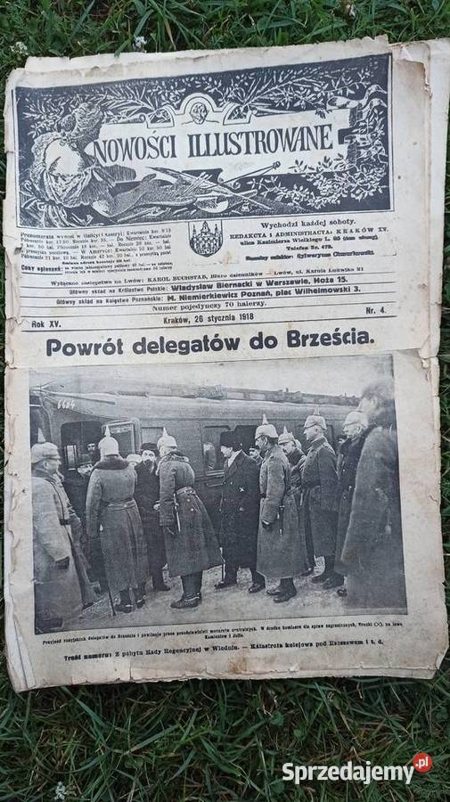 Tygodniki Tygodnik Ilustrowany i Nowości łódzkie Wieluń