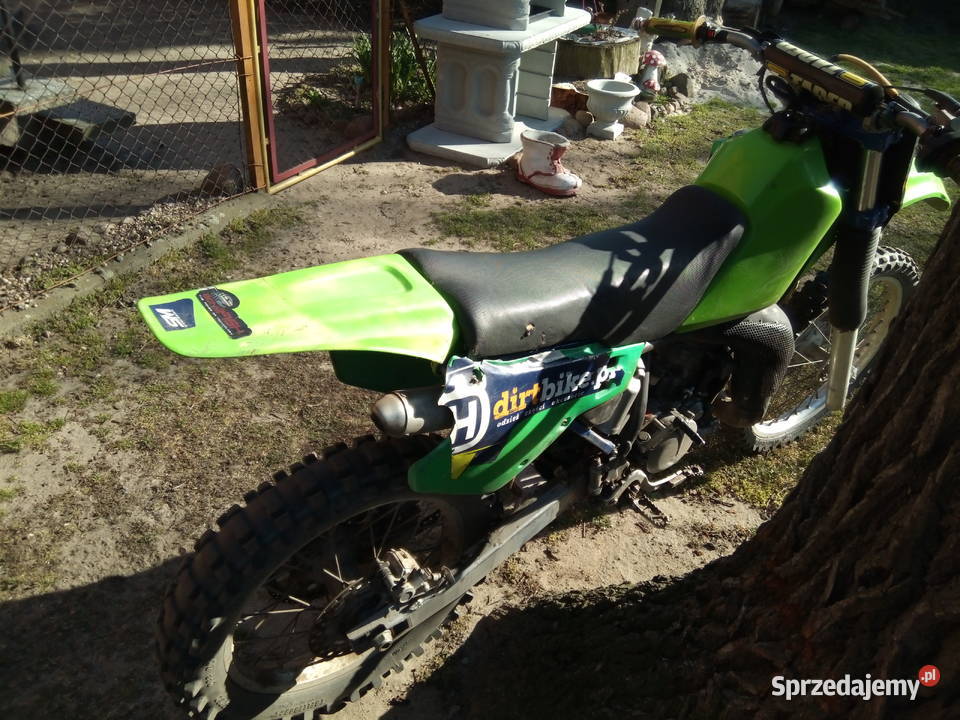 Kawasaki kx 125 super stan dużo nowych części cross Wieczyn