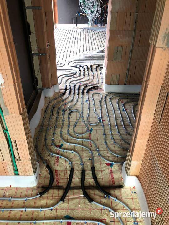 Ogrzewanie podłogowe Montaż pomorskie Gdańsk sprzedam