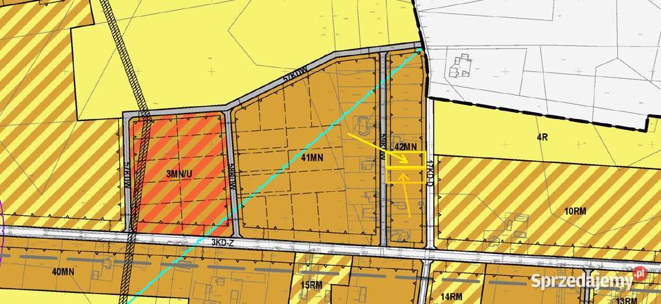 Działka budowlana GIEWARTÓW gm Ostrowite MPZP Giewartów
