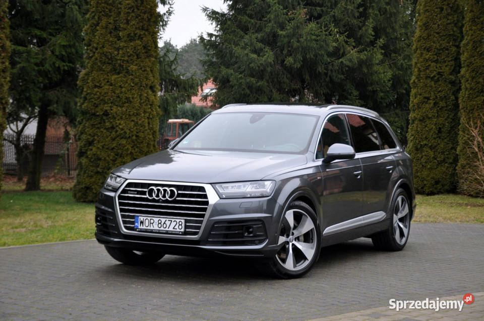 Audi Q7 30TDI272SlineFull Ostrów Mazowiecka