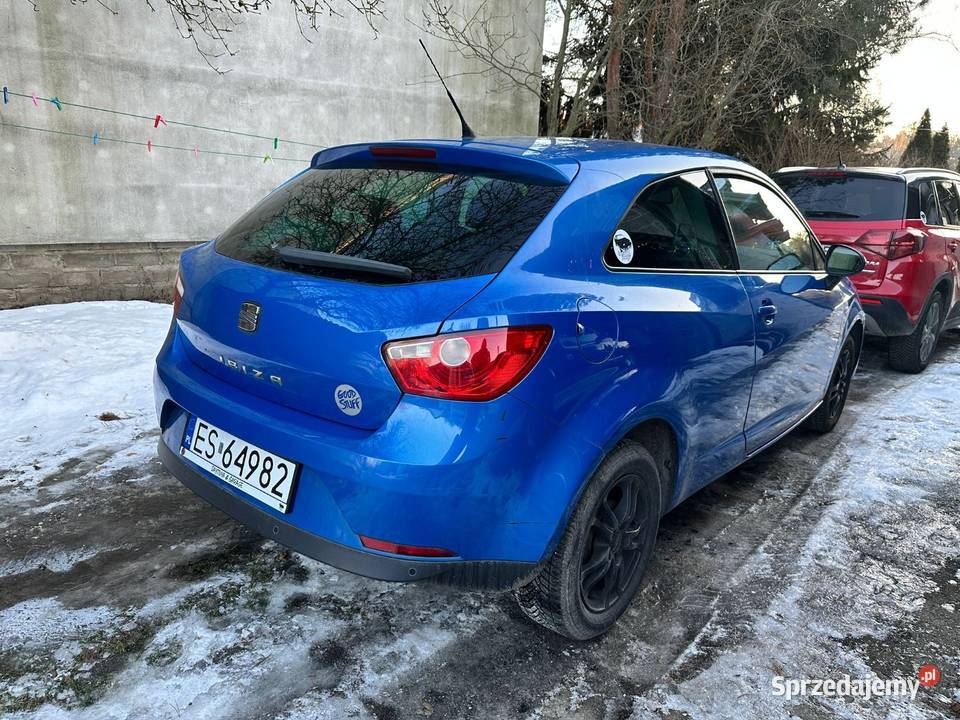 Seat Ibiza 2010r 14 MPI 86 Super stan Nawigacja benzyna Skierniewice