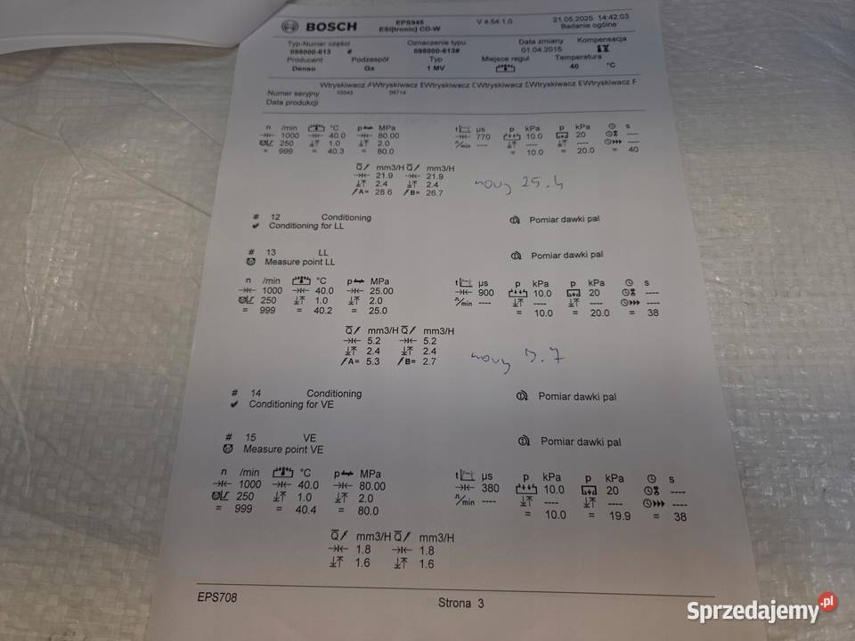 WTRYSKI WTRYSKIWACZE OPEL ASTRA J ZAFIRA C MOKKA Wtryskiwacze