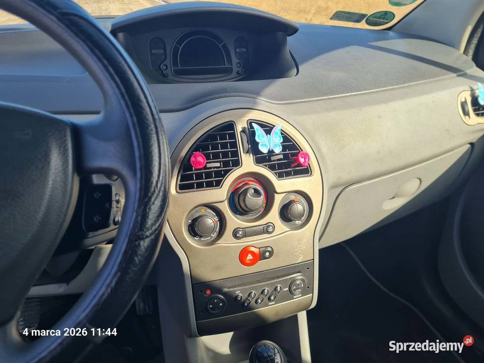 RENAULT MODUS super stan 2009r Modus podlaskie Grajewo