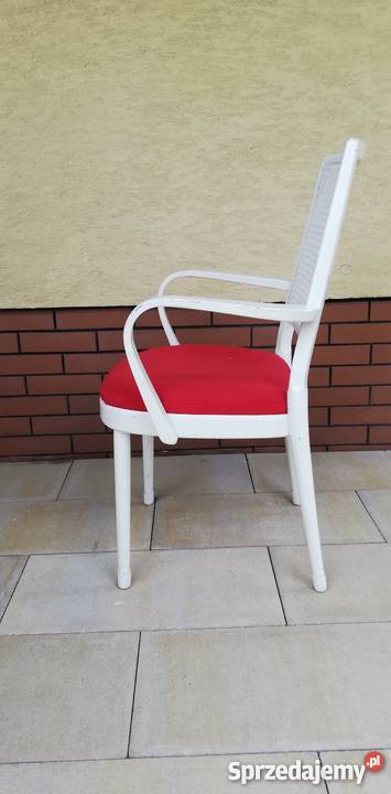 Krzesło THONET oryginalne gięte białe fotel Garwolin