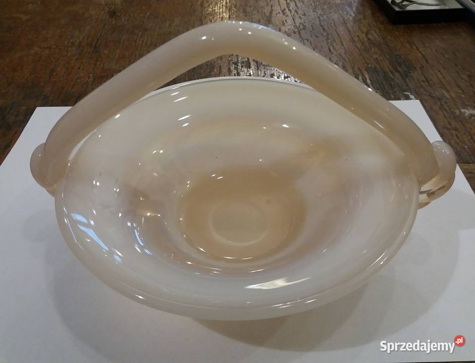 Szklana misakoszyczek Krakowski Instytut Szkła Porcelana i szkło Kraków