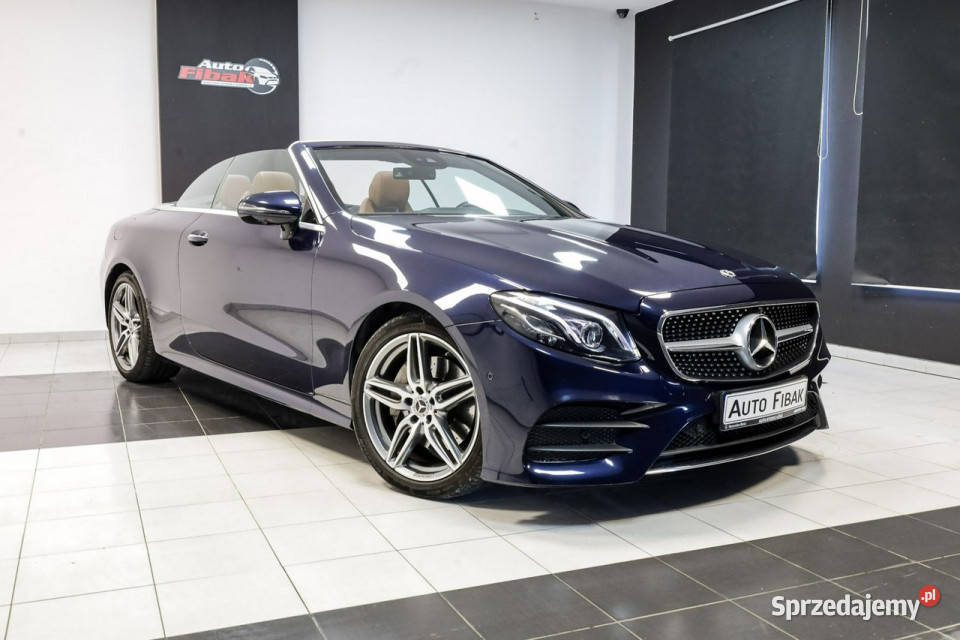Mercedes E 220 E220dCabrioNiski przebiegAMG komputer pokładowy Mercedes-Benz Konstantynów Łódzki
