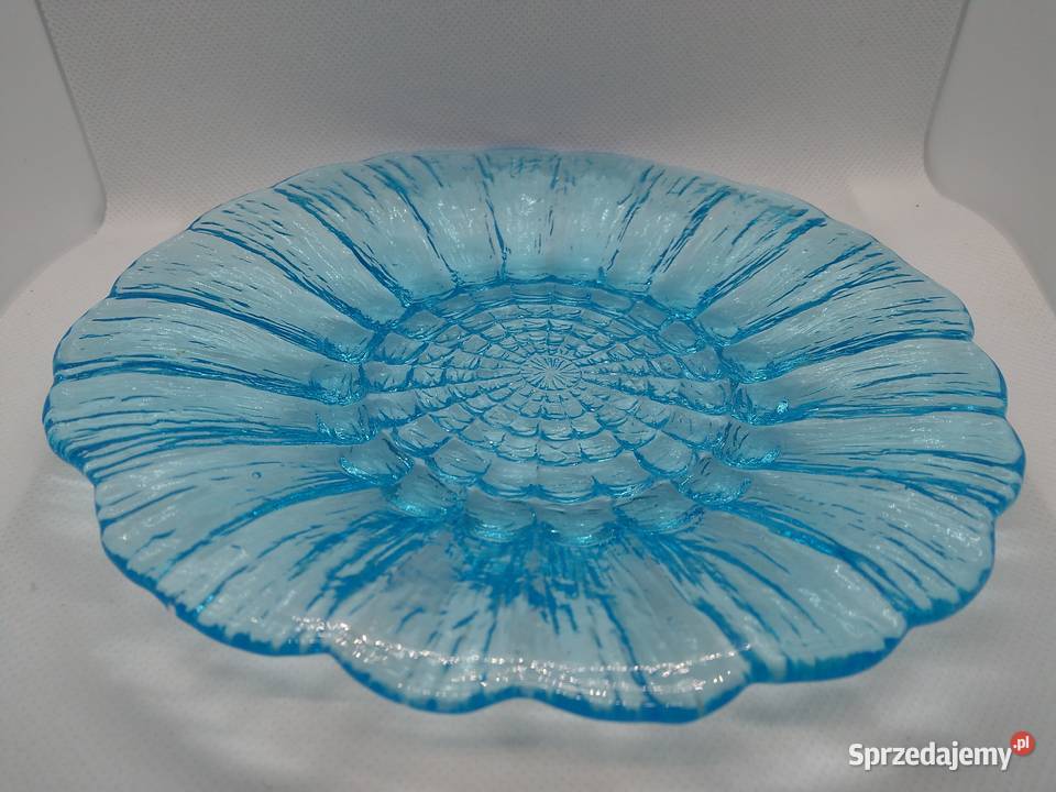 Frost talerz Cora patera niebieska 175 Szkło Warszawa sprzedam