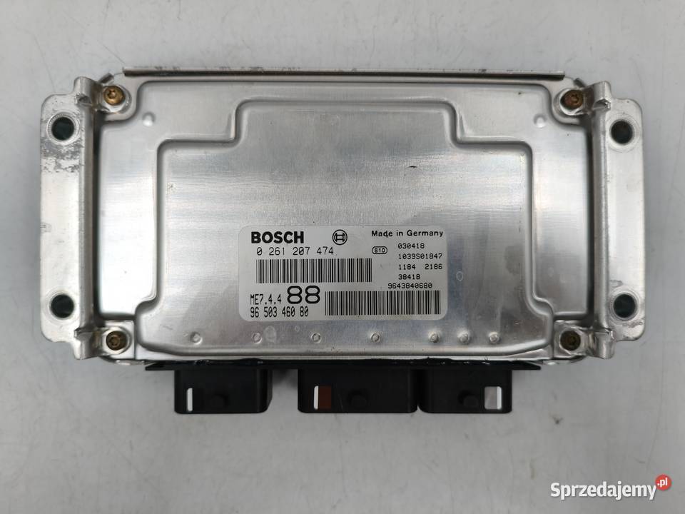 Sterownik Silnika Peugeot 307 16 16v 9650346080 Wyszków
