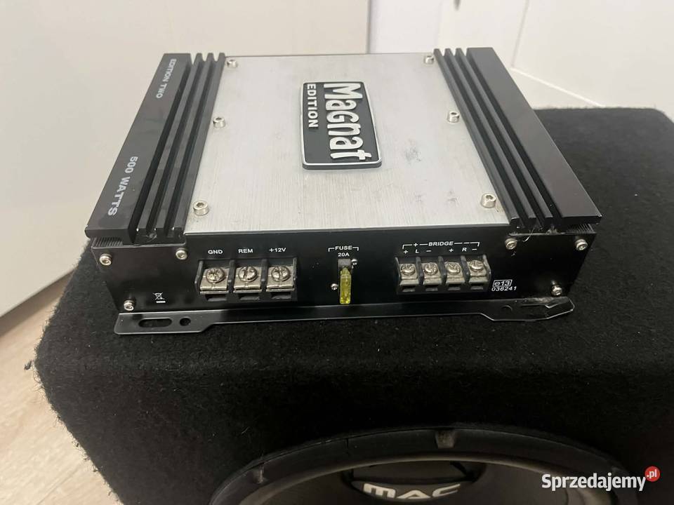 Subwoofer Skrzynia Basowa Wzmacniacz mazowieckie Warszawa