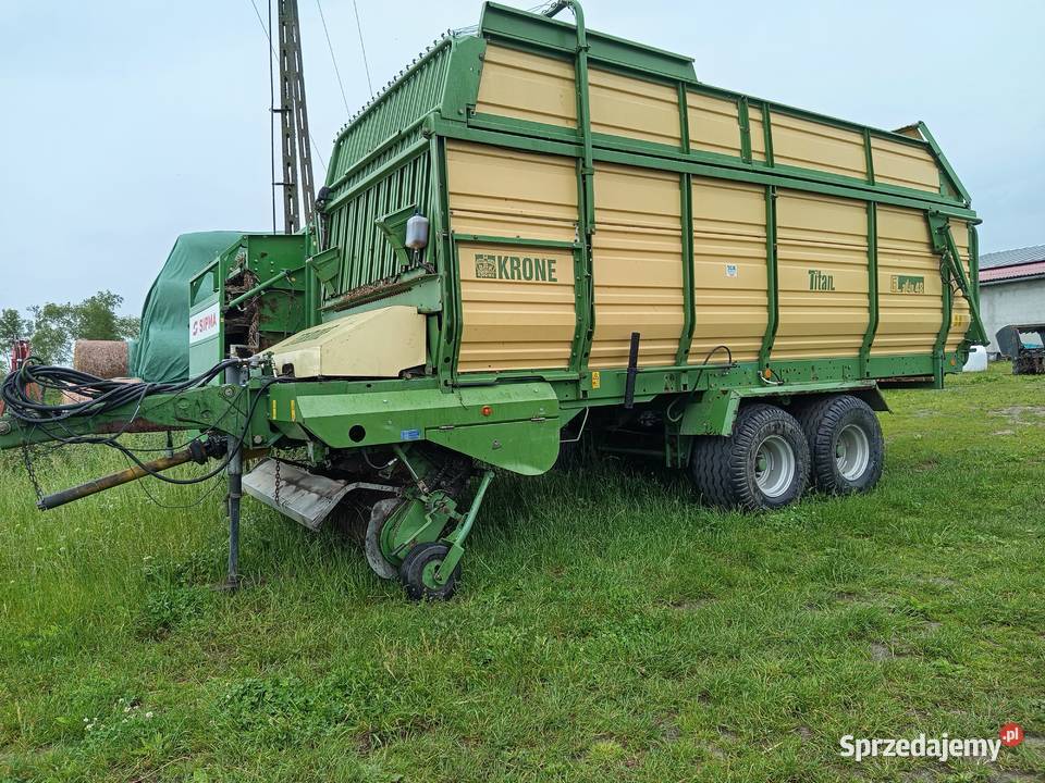 Przyczepa samozbierająca KRONE Leśno