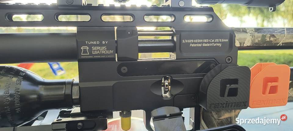 Wiatrówka PCP Reximex Throne gen 2 Serwis