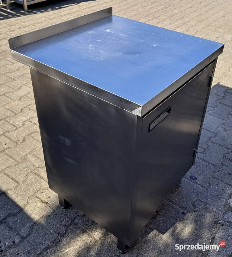 STÓŁ Z SZAFKĄ DRZWI OTWIERANE DORA METAL 606085 Nowe Skalmierzyce sprzedam