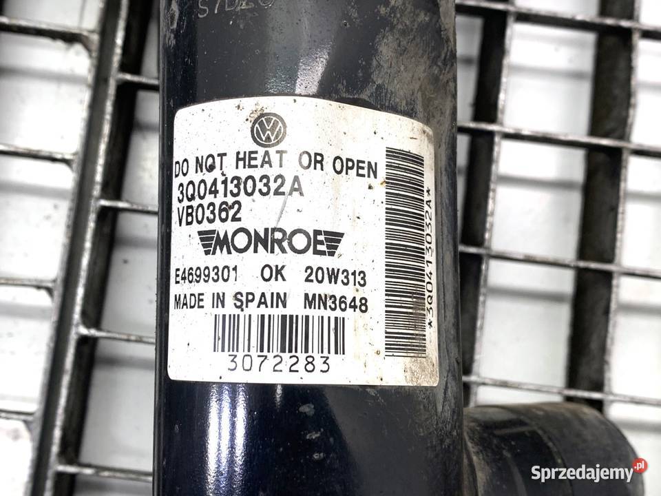 AMORTYZATOR PRAWY PRZÓD ZE SPRĘŻYNĄ SKODA SUPERB