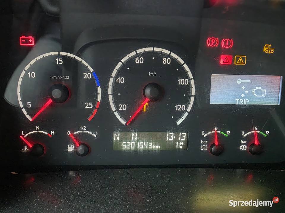 Scania P 310 TRZECIA OŚ SKRĘTNA PLATFORMA dł 735 16900kg mazowieckie Radom sprzedam