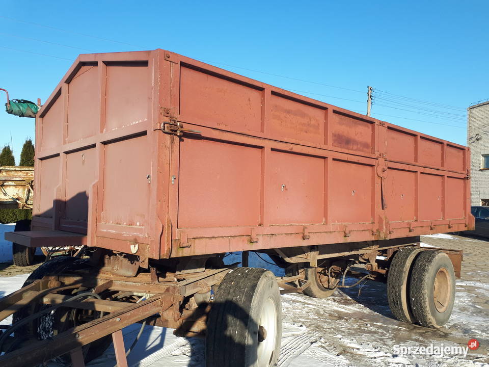 Przyczepa wywrotka hl8011 hw8011 10 t łódzkie Wejsce