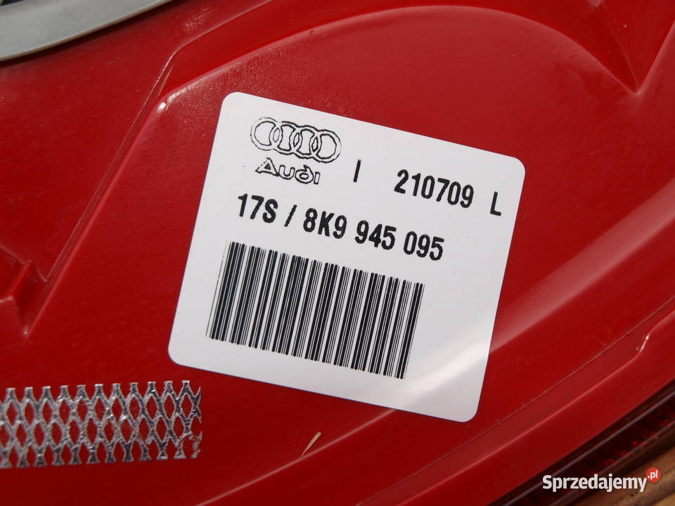 Audi A4 B8 Kombi lampa lewa tył zwykła 2008 Motoryzacja Kalisz