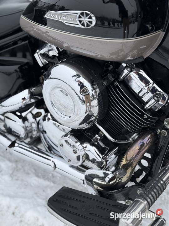 Yamaha Drag Star 650 Ładny stan Zarejestrowany Lubanie