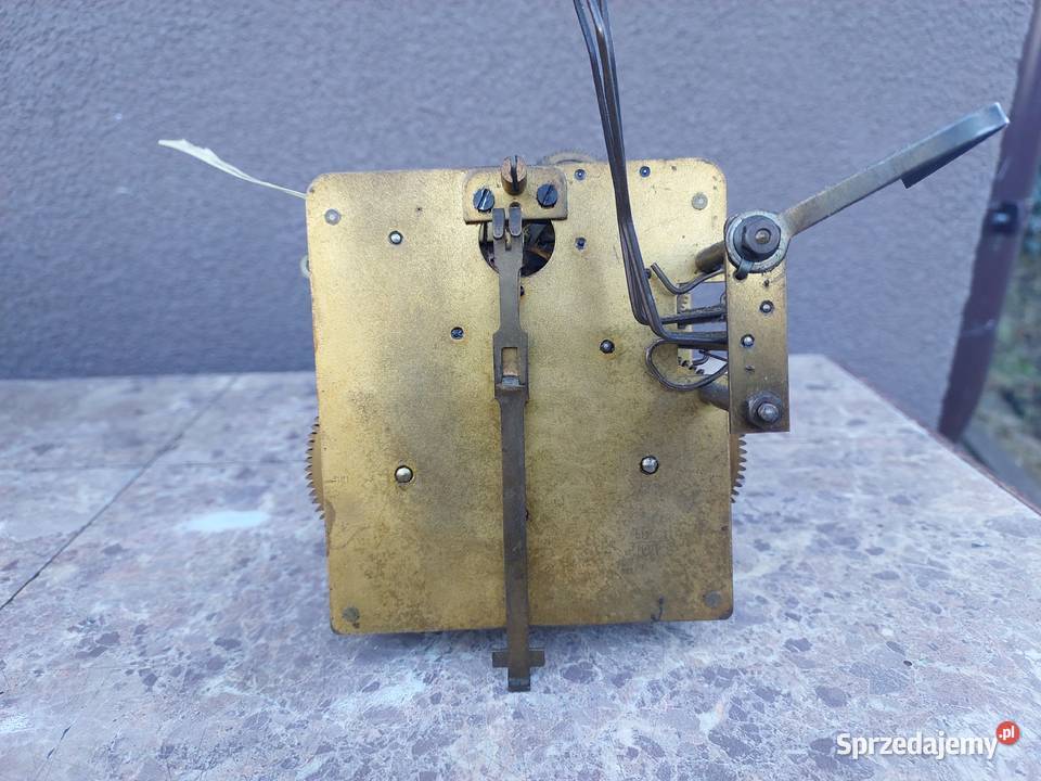M060 Mechanizm starego zegara ściennego cztery Antyki, Sztuka, Kolekcje Tczew